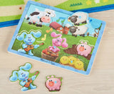 Blues Clues & You! Wooden Musical Farm Sound Puzzle - 6 Pieces