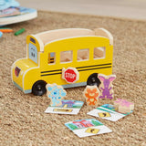 Blues Clues & You! Wooden Pull-Back School Bus