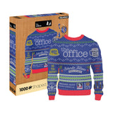 Aquarius: The Office - Ugly Sweater Shaped Puzzle (1000pc Jigsaw) Board Game