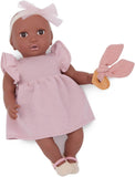 LullaBaby: 14" Outfit - Pink Dress with Shoes