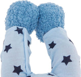 LullaBaby: 14" Outfit - Blue Onesie with Slippers