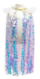 Pink Poppy: Shimmering Mermaid - Sequinned Party Cape