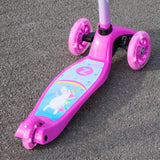 Zinc: T-Motion Explorer 3 Wheel Scooter - Unicorn