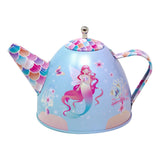 Pink Poppy: Shimmering Mermaid - Tea Set in Basket