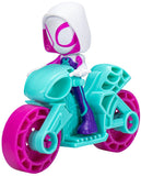 Marvel's Spidey: Ghost Spider with Motorcycle - 2.5" Playset