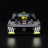 BrickFans: PEUGEOT 9X8 24H Le Mans Hybrid Hypercar - Light Kit