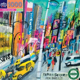 eeBoo: Times Square - Square Puzzle (1000pc Jigsaw) Board Game