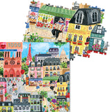 eeBoo: Paris In A Day (1000pc Jigsaw) Board Game