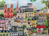 eeBoo: Paris In A Day (1000pc Jigsaw) Board Game