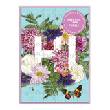 Galison: Puzzle - Greeting Card Say It With Flowers Hi (60pc Jigsaw) Board Game