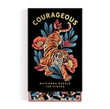 Galison: Courageous - Matchbox Puzzle (128pc Jigsaw) Board Game
