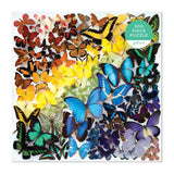 Galison: Rainbow Butterflies Puzzle (500pc Jigsaw) Board Game