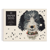 Galison: Paper Dogs - Shaped Puzzle (750pc Jigsaw) Board Game