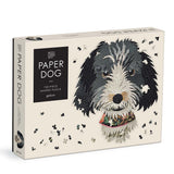 Galison: Paper Dogs - Shaped Puzzle (750pc Jigsaw) Board Game