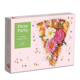 Galison: Pizza Party - Shaped Puzzle (750pc Jigsaw) Board Game