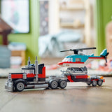 LEGO Creator: 3-In-1 - Flatbed Truck with Helicopter - (31146)