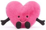 Jellycat: Amuseable Pink Heart - Large Plush Toy