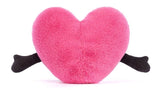 Jellycat: Amuseable Pink Heart - Little Plush Toy