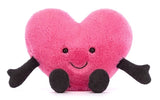 Jellycat: Amuseable Pink Heart - Little Plush Toy