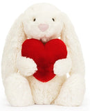 Jellycat: Bashful Red Love Heart Bunny - Medium Plush