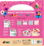 Avenir: 3 in 1 Play Book Magic Water Painting - Princesses