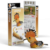 Eugy: Hoopoe - 3D Cardboard Model