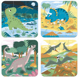 Janod: Dinosaurs 4 Puzzles