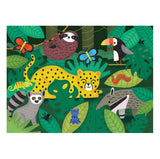 Mudpuppy: Rainforest - Fuzzy Puzzle (42pc Jigsaw)