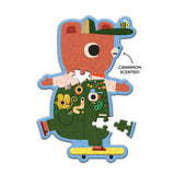 Mudpuppy: Cinnamon Bear - Shaped Scented Puzzle (48pc Jigsaw)