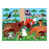 Mudpuppy: Woodland - Fuzzy Puzzle (42pc Jigsaw)