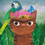 Mudpuppy: Frida Catlo Artsy Cat - Puzzle Tin (100pc Jigsaw) Board Game