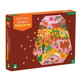 Mudpuppy: Terrarium Desert - Shaped Puzzle (750pc Jigsaw) Board Game