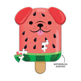Mudpuppy: Watermelon Pupsicle Scratch & Sniff Shaped Mini Puzzle (48pc Jigsaw)