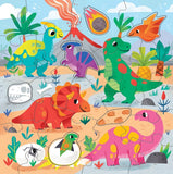 Mudpuppy: Dinosaur Park - Floor Puzzle with Shaped Pieces (25pc Jigsaws)