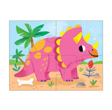 Mudpuppy: Dino Friends - 4-in-a-Box Puzzle Set (4x Jigsaws) Board Game