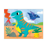 Mudpuppy: Dino Friends - 4-in-a-Box Puzzle Set (4x Jigsaws) Board Game