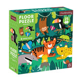 Mudpuppy: Rainforest - Floor Puzzle with Shaped Pieces (25pc Jigsaw)