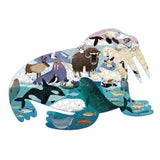 Mudpuppy: Arctic Life - Shaped Puzzle (300pc Jigsaw) Board Game