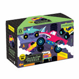 Mudpuppy: Monster Trucks - Glow in the Dark Puzzle (100pc Jigsaw) Board Game