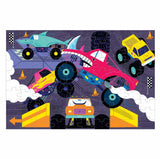 Mudpuppy: Monster Trucks - Glow in the Dark Puzzle (100pc Jigsaw) Board Game