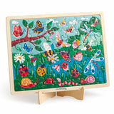Mudpuppy: Garden Life - Wood Puzzle + Display (100pc Jigsaw)