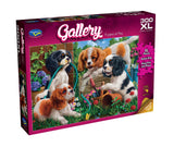 Holdson: Puppies at Play - Gallery Series XL Piece Puzzle (300pc Jigsasw) Board Game
