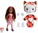 Barbie: Cutie Reveal - Chelsea Kitten as Red Panda Doll (Blind Box)