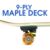 Madd Gear 31" Popsicle LTR Skateboard - Galactic Shred