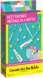 Creativity for Kids: Best Friend Message in a Bottle Craft Kit