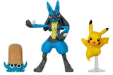 Pokémon: Battle Figure 3-Pack W17 - Omanyte, Lucario & Pikachu