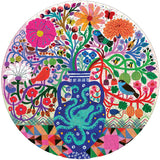 eeBoo: Birds and Flowers - Round Puzzle (500pc Jigsaw) Board Game