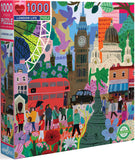 eeBoo: London Life Puzzle (1000pc Jigsaw) Board Game