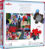 eeBoo: London Life Puzzle (1000pc Jigsaw) Board Game