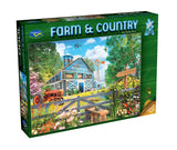 Holdson: Oak Valley Farm - Farm & Country Puzzle (1000pc Jigsaw) Board Game